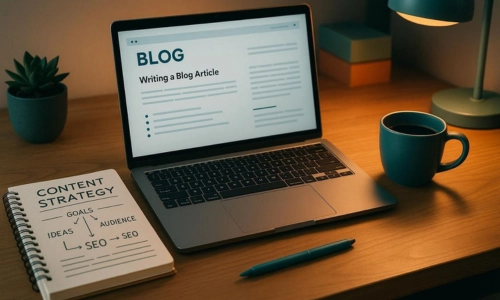 A-blog-post-on-laptop